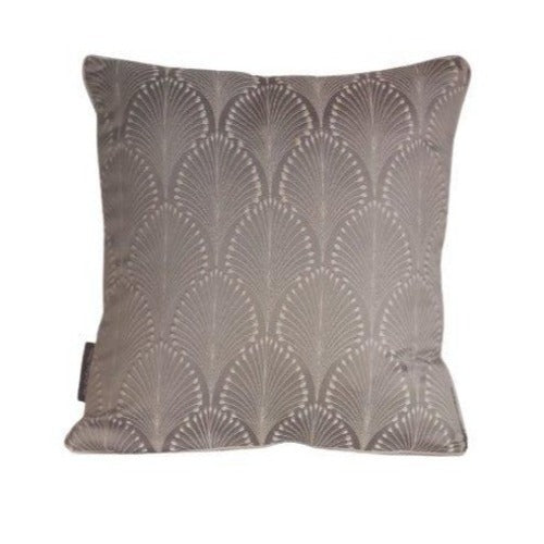 Boudoir Chrome Cushion - The Cushion Studio